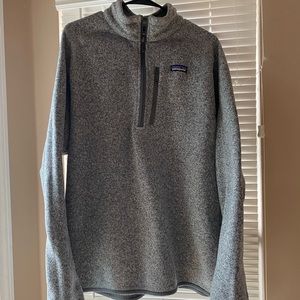 Patagonia mens gray better sweater XL